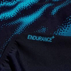 Speedo HyperBoom Placement Muscleback Badpak - True Navy/bolt -Speedo speedo hyperboom placement muscleback bathing suit true navy bolt 1 1424328