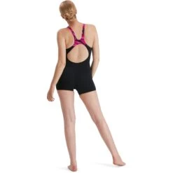Speedo Hyperboom Splice Women's Legsuit - Hyper Black/electric Pink/ecstatic -Speedo speedo hyperboom splice womens legsuit hyper black electric pink ecstatic 2 1166509