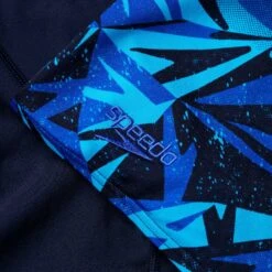 Speedo Hyper Boom V-Cut Heren Zwemshort - Navy/Blauw -Speedo speedo hyperboom v cut aquashort true navy blue flame pool 12 1302456