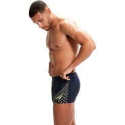 Speedo Medley Logo Zwembroek - True Navy/spritz -Speedo speedo medley logo aquashort true navy spritz 5 1427467