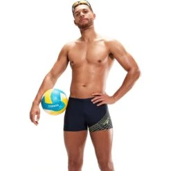 Speedo Medley Logo Zwembroek - True Navy/spritz -Speedo speedo medley logo aquashort true navy spritz 7 1427469