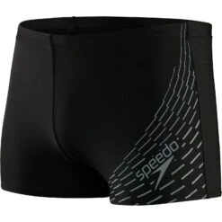 Speedo Medley Logo Zwembroek - Black/ardesia
