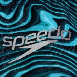 Speedo Allover Digital Powerback Badpak - Night Jungle/Black/Marine Blue/Mystic -Speedo speedo placement digital leaderback bathing suit black cobalt pop hypersonic blue electric pink 1 1515854 1