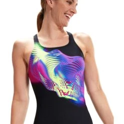 Speedo Placement Digital Medalist Badpak - Black/electric Pink/miami Lilac/bright Zest 18 Speedo Placement Digital Medalist Badpak - Black/electric Pink/miami Lilac/bright Zest -Speedo speedo placement digital medalist bathing suit black electric pink miami lilac bright zest 3 1424149
