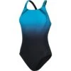 Speedo Placement Digital Medalist Badpak - Black/pool/tile