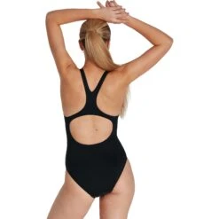 Speedo Placement Digital Medalist Badpak - Black/pool/tile -Speedo speedo placement digital medalist bathing suit black pool tile 9 1302815