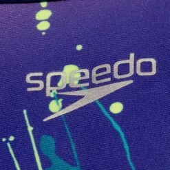 Speedo Placement Digital Turnback Badpak - Ammonite/miami Lilac/bright Zest/aquarium -Speedo speedo placement digital turnback bathing suit ammonite miami lilac bright zest aquarium 1 1425126