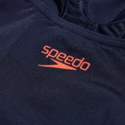 Speedo Placement Muscleback Badpak - True Navy/Electric Pink/Volcanic Orange -Speedo speedo placement muscleback bathing suit true navy electric pink volcanic orange 1 1515830