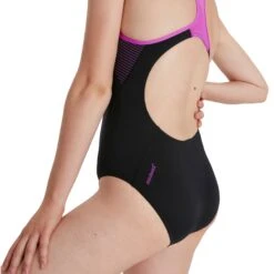 Speedo Plastisol Laneback Bathing Suit - Black/neon Orchid 19 Speedo Plastisol Laneback Bathing Suit - Black/neon Orchid -Speedo speedo plastisol laneback bathing suit black neon orchid 9 1167800