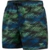 Speedo Printed 13 Inch Watershorts Kids - Black/blue Flame/neon Absinthe/mercurial Blue