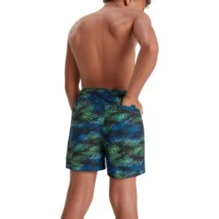 Speedo Printed 13 Inch Watershorts Kids - Black/blue Flame/neon Absinthe/mercurial Blue -Speedo speedo printed 13 inch watershorts kids black blue flame neon absinthe mercurial blue 7 1167971