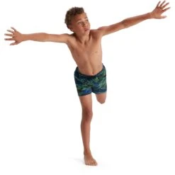 Speedo Printed 13 Inch Watershorts Kids - Black/blue Flame/neon Absinthe/mercurial Blue -Speedo speedo printed 13 inch watershorts kids black blue flame neon absinthe mercurial blue 8 1167972