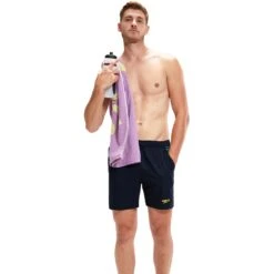 Speedo Sport Panel 16" Zwembroek - True Navy/aquarium/spritz/chroma Blue -Speedo speedo sport panel 16 watershort true navy aquarium spritz chroma blue 8 1428647