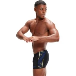 Speedo Tech Panel Zwembroek - Black/chroma Blue/spritz 16 Speedo Tech Panel Zwembroek - Black/chroma Blue/spritz -Speedo speedo tech panel aquashort black chroma blue spritz 5 1427818