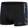 Speedo Tech Panel Zwembroek - Black/chroma Blue/spritz -Speedo speedo tech panel aquashort black chroma blue spritz 8 1427821