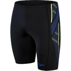 Speedo Tech Panel Zwemjammer - Black/chroma Blue/spritz